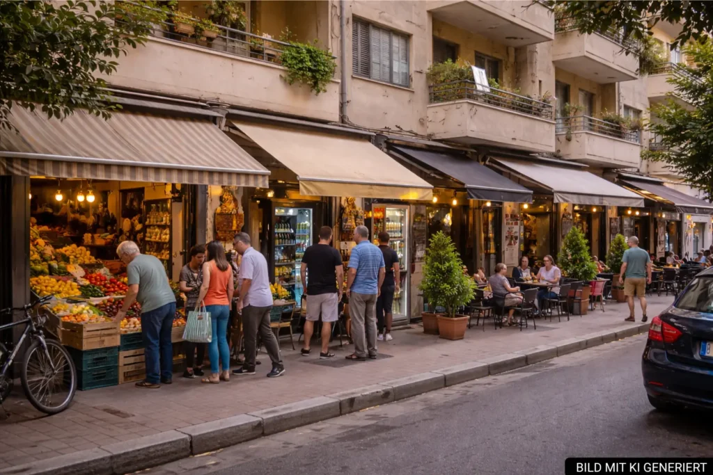 Nachbarschaft in Astir