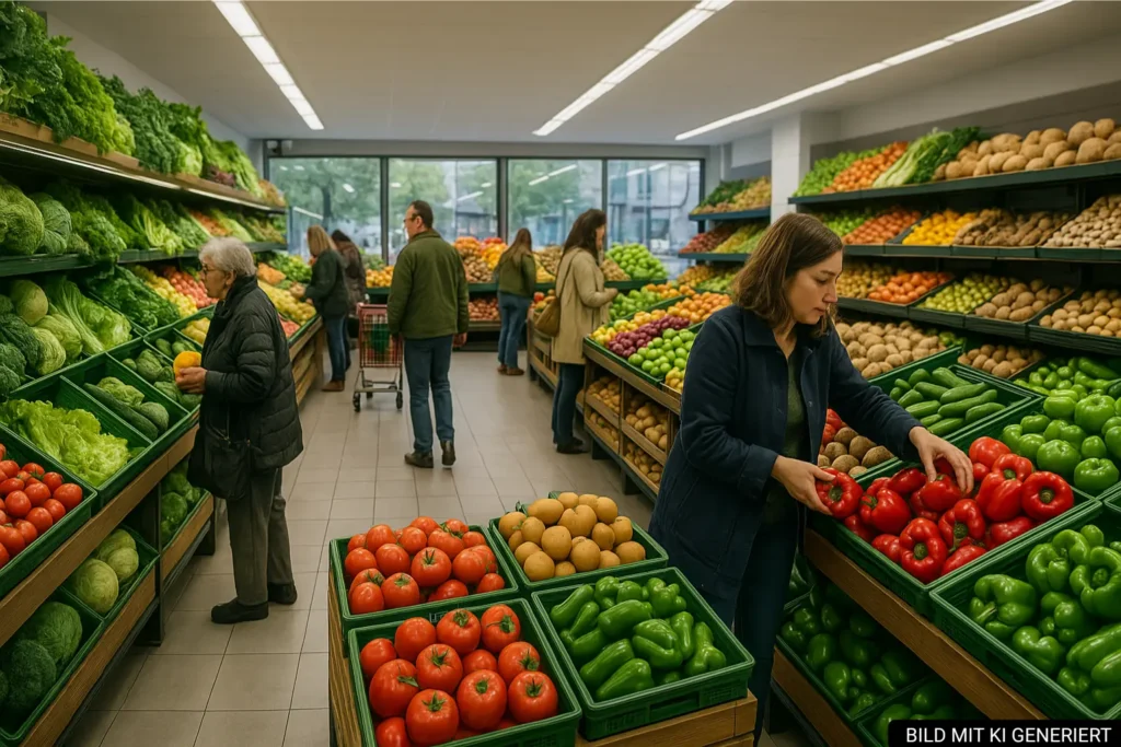Supermarkt in Komuna e Parisit
