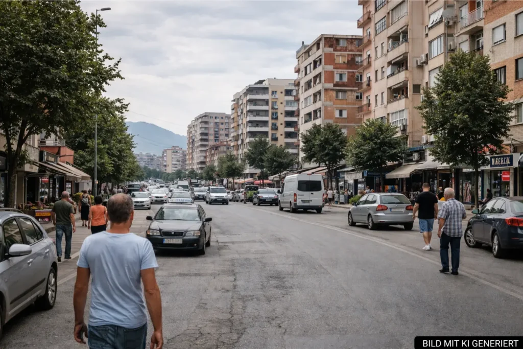 Alltag und Sicherheit im Westen von Tirana