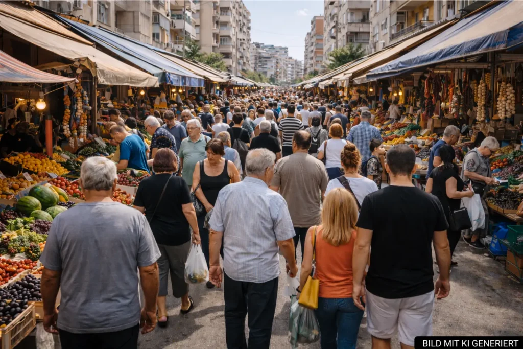Vormittag am Tregu Çam