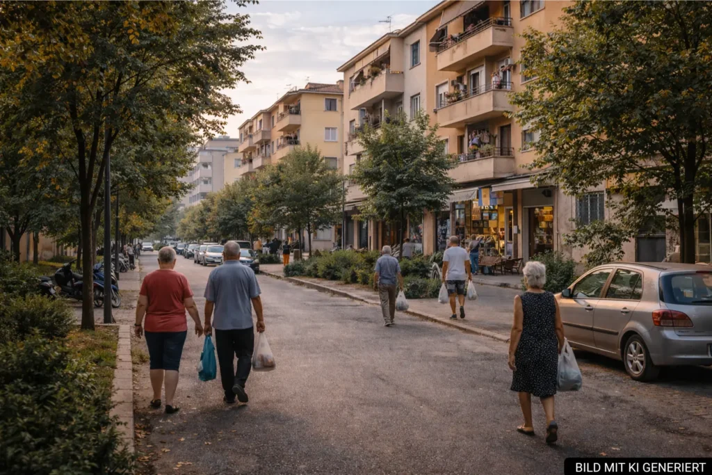 Spaziergang durch Ali Demi